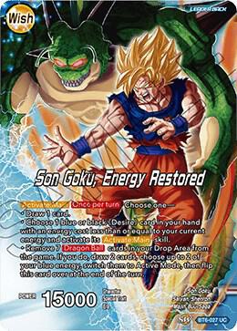 Dende Son Goku Energy Restored Foil BT6-027 Destroyer Kings Dragonball Super card