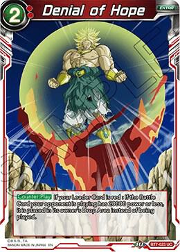 Denial of Hope Foil BT7-023 Assault of the Saiyans Dragonball Super card
