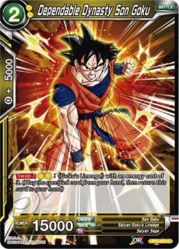 Dependable Dynasty Son Goku BT4-078 Colossal Warfare Dragonball Super card