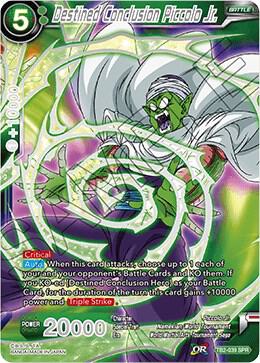 Destined Conclusion Piccolo Jr SPR TB2-039 World Martial Arts Tournament Dragonball Super card