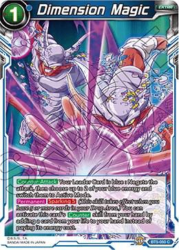 Dimension Magic BT5-050 Miraculous Revival Dragonball Super card