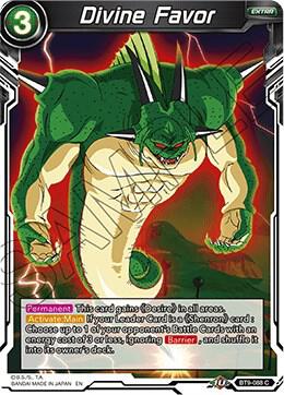 Divine Favor Foil BT9-088 Universal Onslaught Dragonball Super card