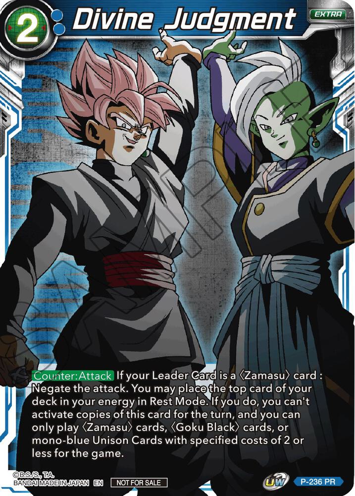 Divine Judgment P-236 Promotion Cards Dragonball Super card