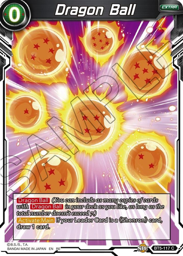 Dragon Ball BT5-117 Mythic Booster Dragonball Super card