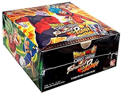 Dragon Ball Super The Tournament of Power Booster Box  Tournament of Power Dragonball Super card