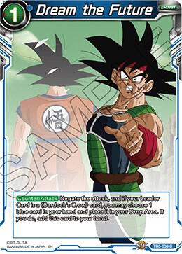 Dream the Future Foil TB3-033 Clash of Fates Dragonball Super card