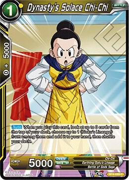 Dynastys Solace Chi Chi Foil BT4-089 Colossal Warfare Dragonball Super card