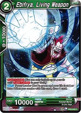 Ebifrya Living Weapon Foil BT8-059 Malicious Machinations Dragonball Super card