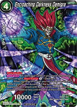 Encroaching Darkness Demigra Power Booster Foil P-116 Promotion Cards Dragonball Super card