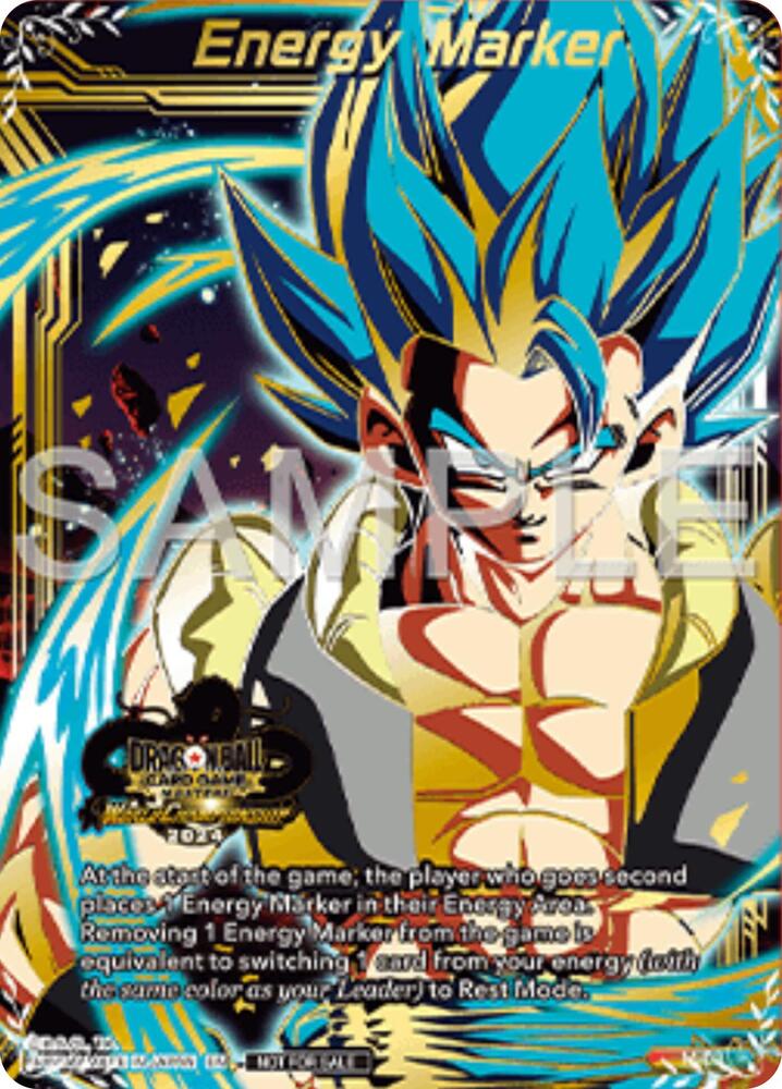 Energy Marker World Championship 2024 M-08 Tournament Promotion Cards Dragonball Super card