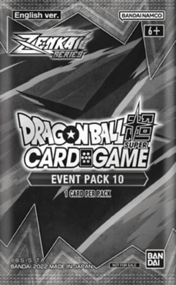 Event Pack 10  Promotion Cards Dragonball Super card