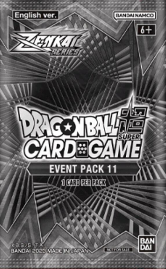 Event Pack 11  Promotion Cards Dragonball Super card
