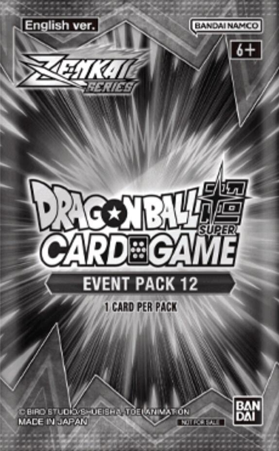 Event Pack 12  Promotion Cards Dragonball Super card