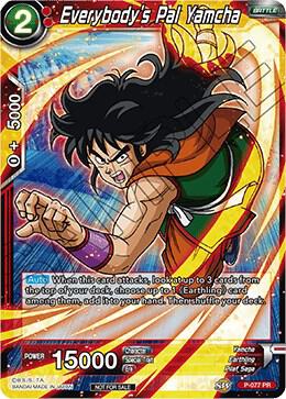 Everybodys Pal Yamcha P-077 Promotion Cards Dragonball Super card