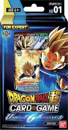 Expert Deck 1 Universe 6 Assailants Assault of the Saiyans Dragonball Super card