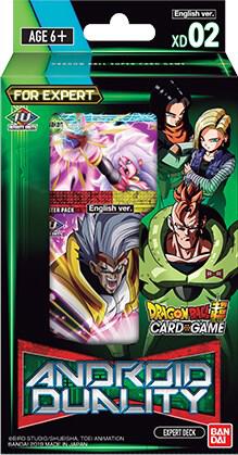 Expert Deck 2 Android Duality Malicious Machinations Dragonball Super card