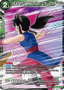Fateful Reunion Chi Chi TB2-037 World Martial Arts Tournament Dragonball Super card