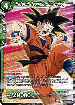 Fateful Reunion Son Goku TB2-035 World Martial Arts Tournament Dragonball Super card