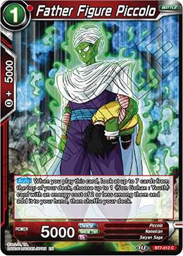 Father Figure Piccolo BT7-012 Assault of the Saiyans Dragonball Super card