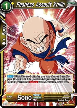 Fearless Assault Krillin Foil BT6-089 Destroyer Kings Dragonball Super card