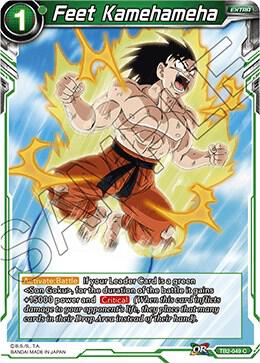 Feet Kamehameha TB2-049 World Martial Arts Tournament Dragonball Super card
