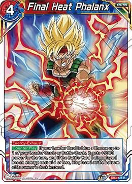Final Heat Phalanx DB3-128 Draft Box 06 - Giant Force Dragonball Super card