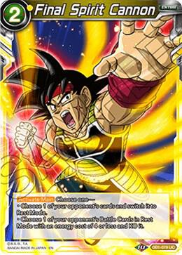 Final Spirit Cannon Foil DB1-079 Draft Box 04 - Dragon Brawl Dragonball Super card