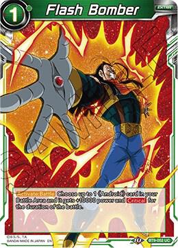 Flash Bomber BT9-052 Universal Onslaught Dragonball Super card
