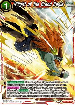 Flight of the Grand Eagle DB2-029 Draft Box 05 - Divine Multiverse Dragonball Super card