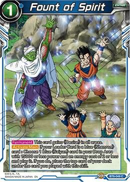 Fount of Spirit Foil BT6-049 Destroyer Kings Dragonball Super card