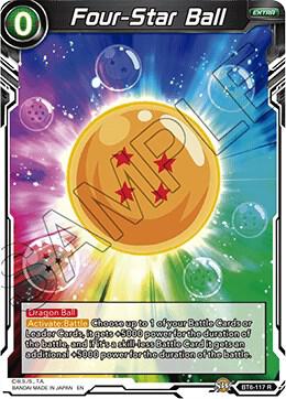Four Star Ball BT6-117 Destroyer Kings Dragonball Super card