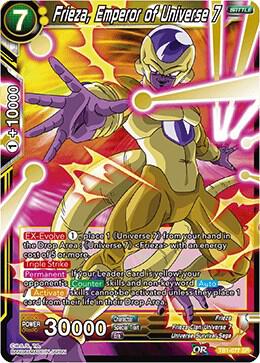 Frieza Emperor of Universe 7 TB1-077 Tournament of Power Dragonball Super card