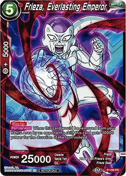 Frieza Everlasting Emperor P-188 Promotion Cards Dragonball Super card