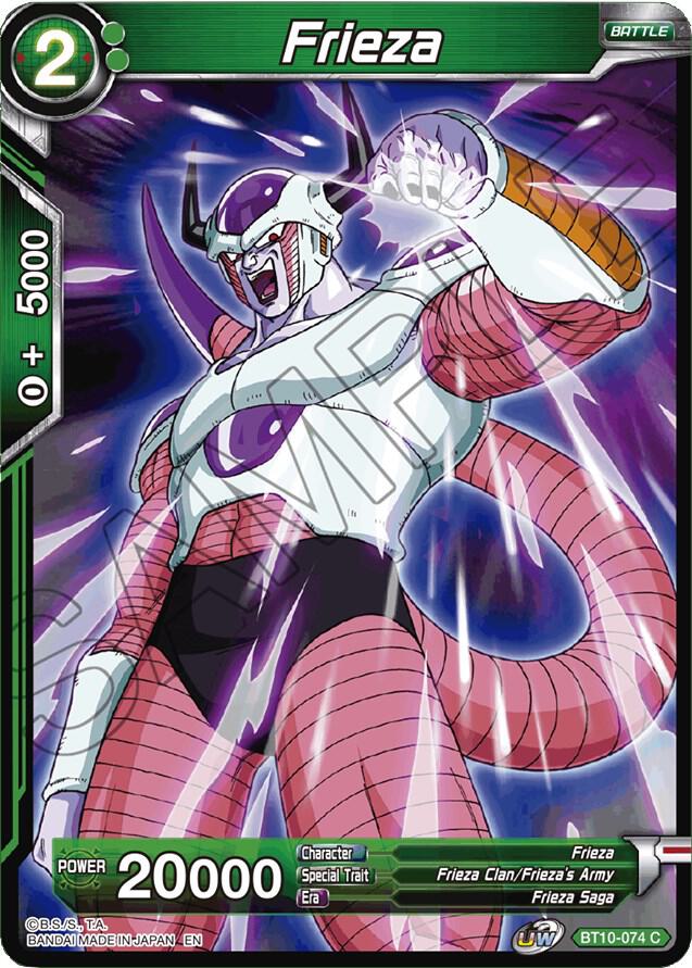 Frieza Foil BT10-074 Rise of the Unison Warrior Dragonball Super card