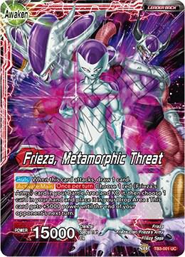 Frieza Frieza Metamorphic Threat Foil TB3-001 Clash of Fates Dragonball Super card