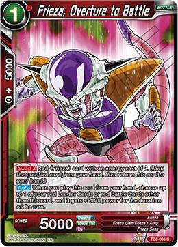 Frieza Overture to Battle Foil TB3-005 Clash of Fates Dragonball Super card