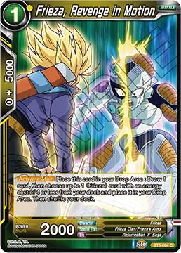 Frieza Revenge in Motion BT5-094 Miraculous Revival Dragonball Super card