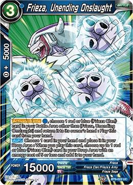 Frieza Unending Onslaught Foil BT9-022 Universal Onslaught Dragonball Super card