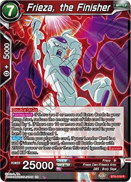 Frieza the Finisher BT6-018 Destroyer Kings Dragonball Super card