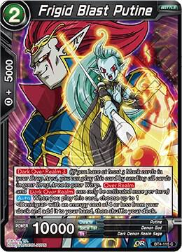 Frigid Blast Putine Foil BT4-115 Colossal Warfare Dragonball Super card