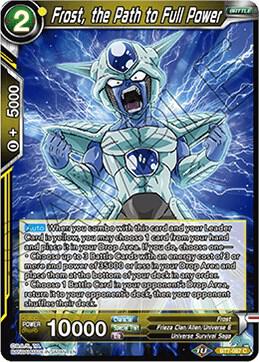 Frost the Path to Full Power Foil BT7-087 Assault of the Saiyans Dragonball Super card
