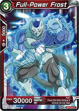 Full Power Frost Foil BT9-014 Universal Onslaught Dragonball Super card