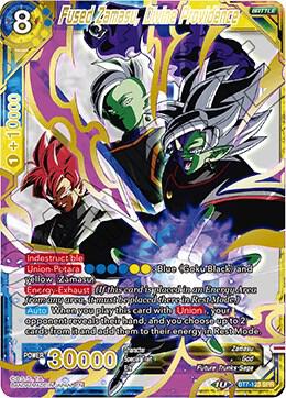 Fused Zamasu Divine Providence SPR BT7-123 Assault of the Saiyans Dragonball Super card