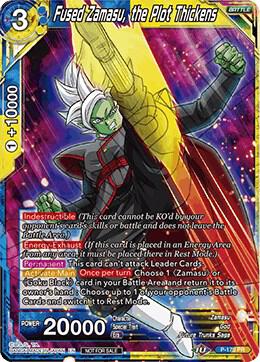 Fused Zamasu the Plot Thickens P-170 Promotion Cards Dragonball Super card