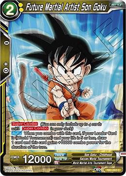 Future Martial Artist Son Goku Foil TB2-052 World Martial Arts Tournament Dragonball Super card