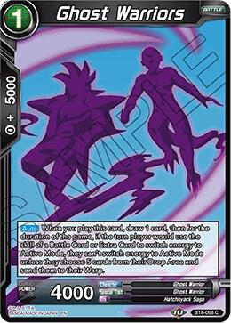 Ghost Warriors Foil BT8-098 Malicious Machinations Dragonball Super card