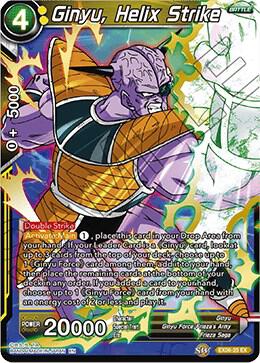 Ginyu Helix Strike EX06-25 Special Anniversary Set Dragonball Super card