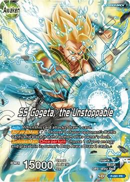 Gogeta SS Gogeta the Unstoppable Broly Pack Vol 1 P-091 Promotion Cards Dragonball Super card