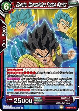 Gogeta Unparalleled Fusion Warrior BT6-015 Destroyer Kings Dragonball Super card