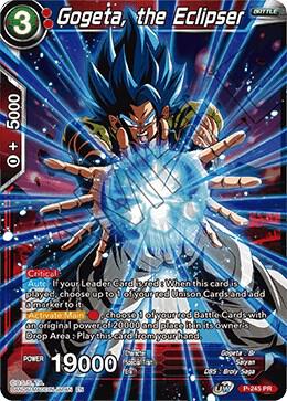 Gogeta the Eclipser P-245 Promotion Cards Dragonball Super card